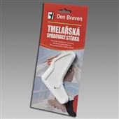 DEN BRAVEN Silikonová stěrka bílá tmelařská spárovací hobby